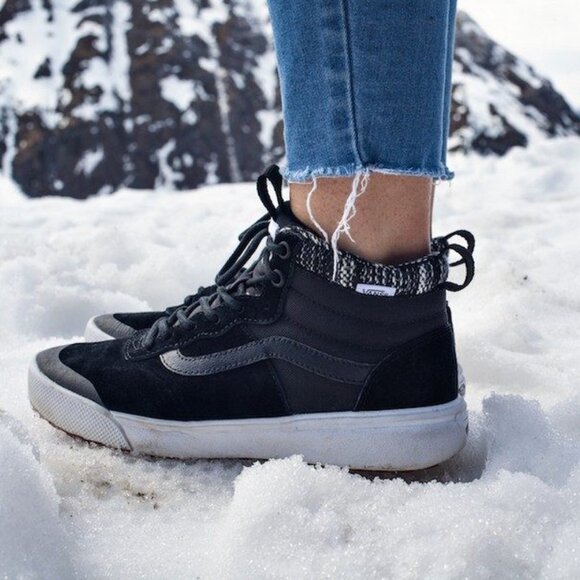 Van's original UltraRange Hi, high-tops, women's US size 7.5, worn once. - Picture 2 of 7